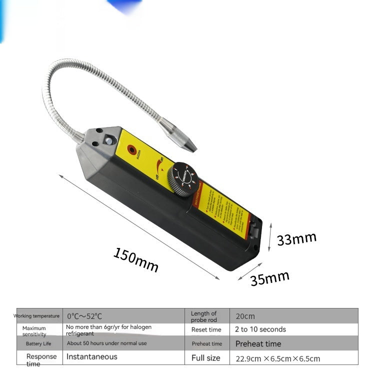 Flag Village Auto Tools WJL-6000 Halogen Air Tightness Electronic Car Leak Detector