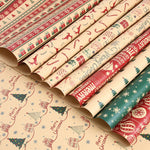 Flag Village Thickened Wrapping Paper For Christmas Gifts