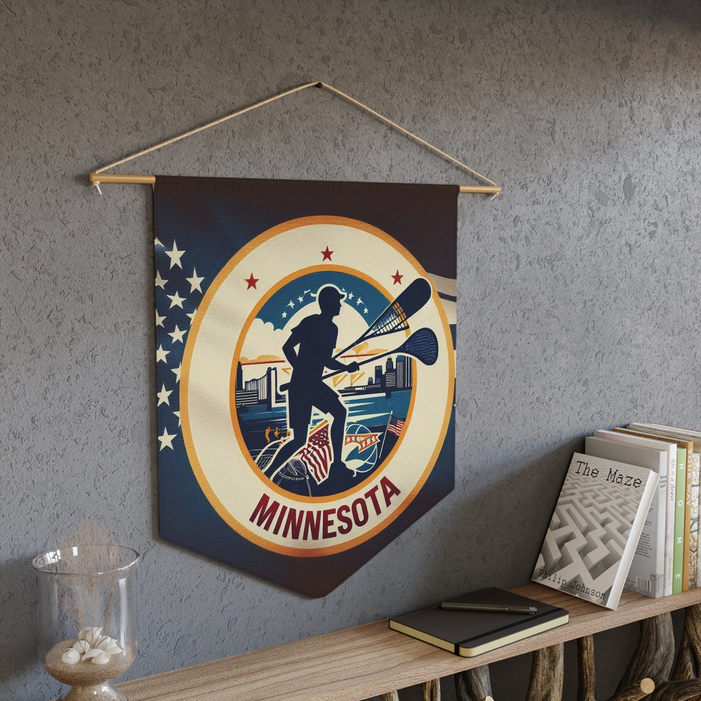 Flag Village Minnesota State Flag Pennant Sporting Home Wall decoration MN0001