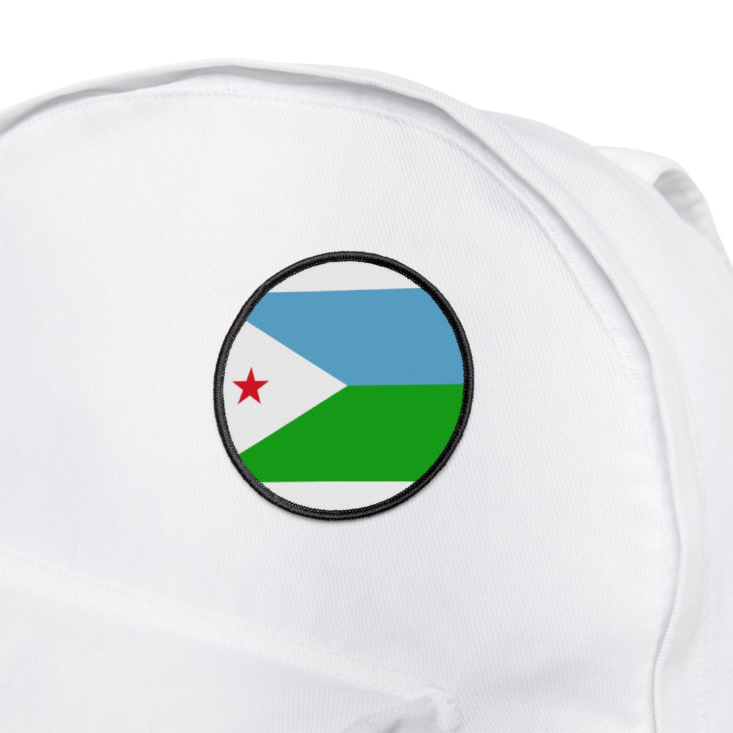 Flag Village Djibouti Flag Embroidery Iron-On Patches
