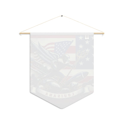 Flag Village Louisiana State Flag Pennant Sporting Home Wall decoration LA0002