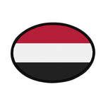 Flag Village Yemen Flag Embroidery Iron-On Patches