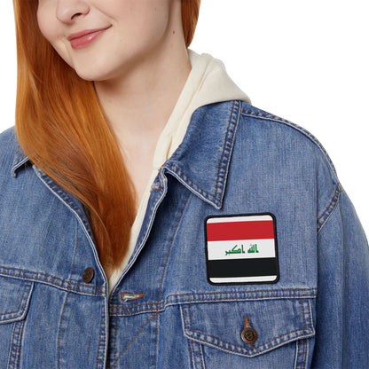 Flag Village Iraq Flag Embroidery Iron-On Patches