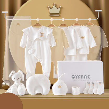 Flag Village Baby Clothes Autumn And Winter Newborn Gift Box Set