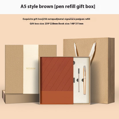 Flag Village Notebook Gift Box Vacuum Cup Set Business Gift Company Activity High-end Practical Gift