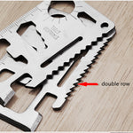 Flag Village Multifunctional Tool Card Military Card Outdoor Camping