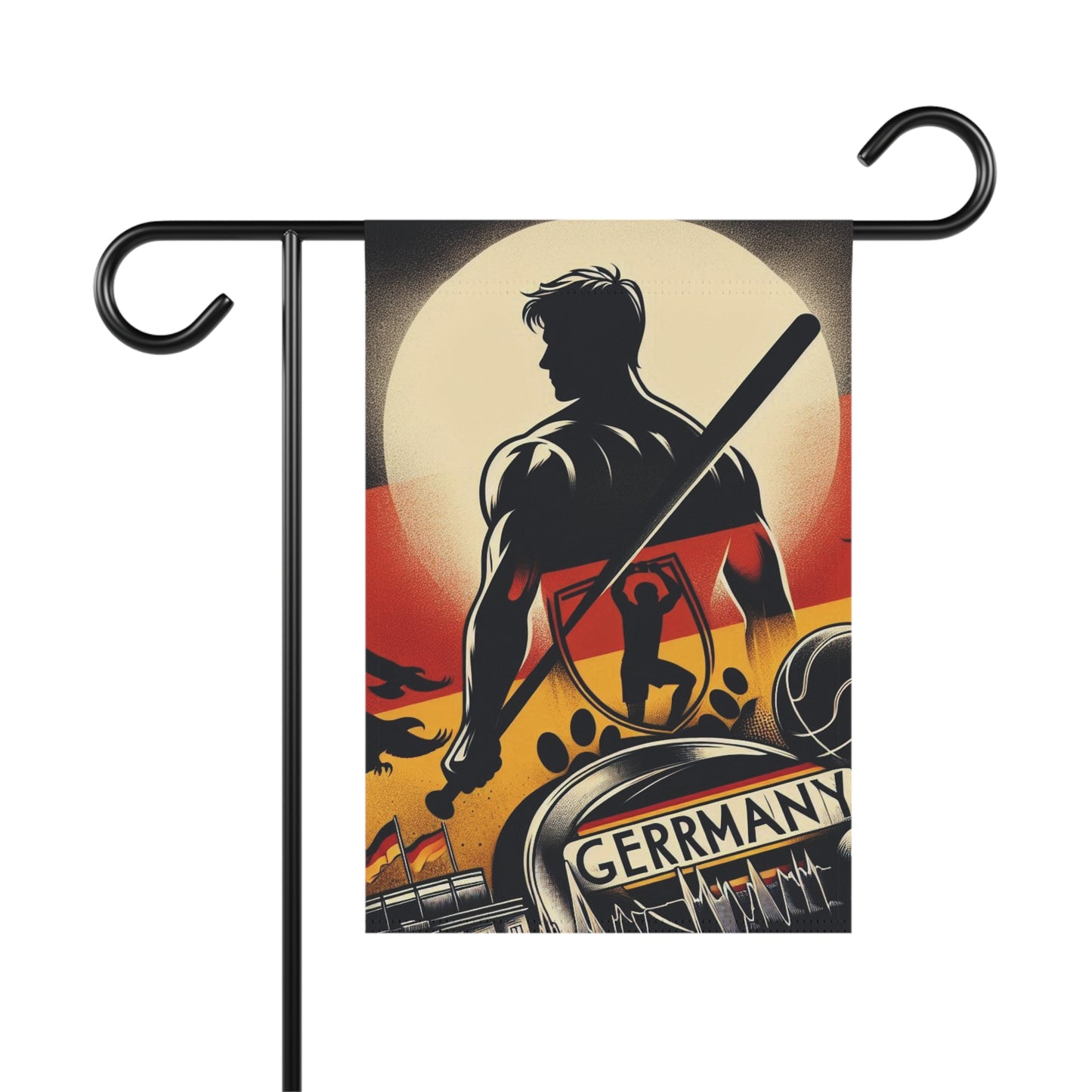 Flag Village Germany Flag Sporting Garden & House Banner DEU0003