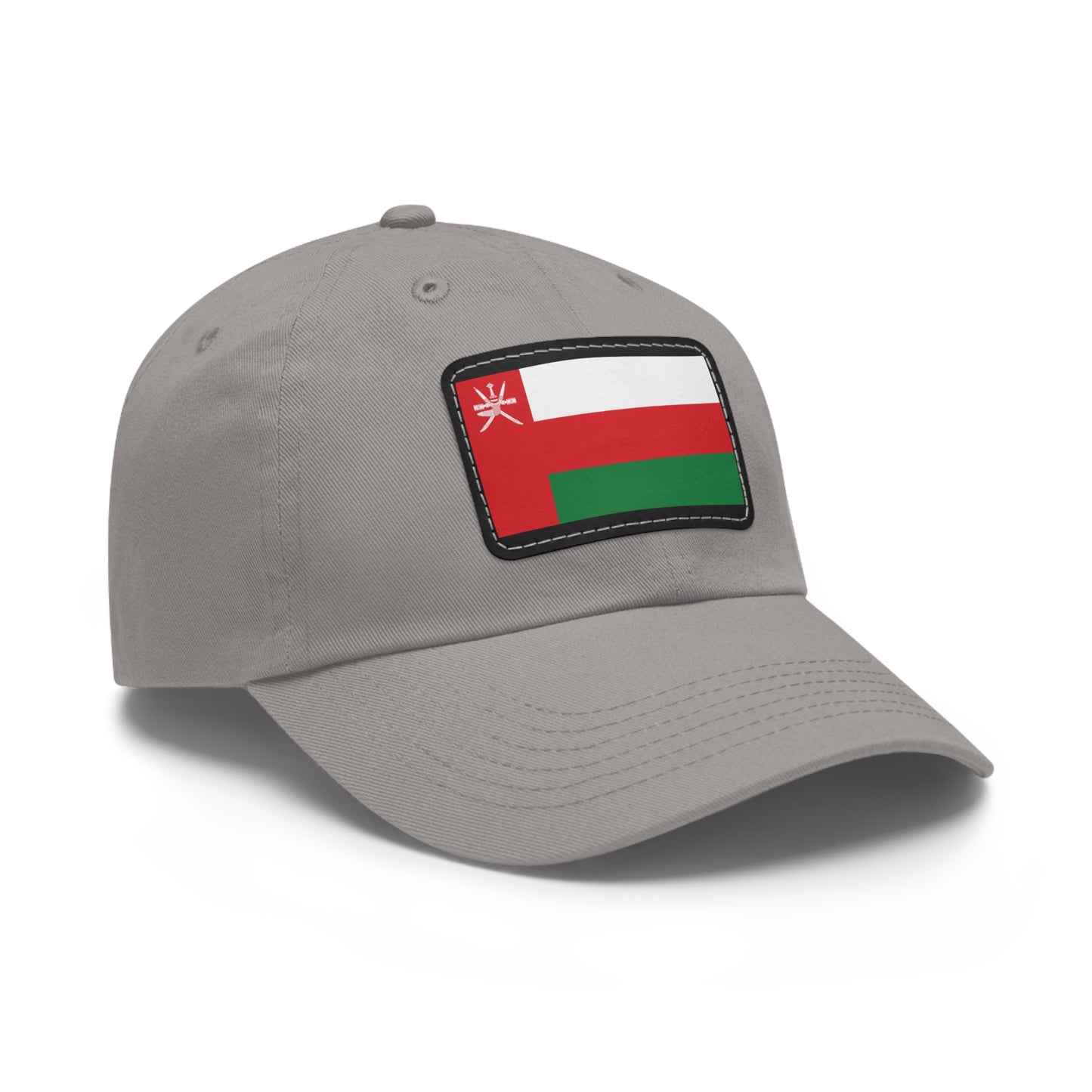 Flag Village Oman Flag Hat Cap with Leather Patch