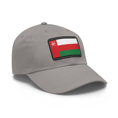 Flag Village Oman Flag Hat Cap with Leather Patch
