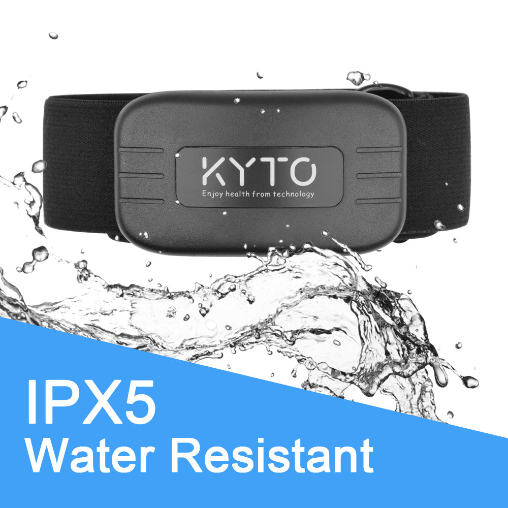 Flag Village Heart Rate Monitor Chest Strap Bluetooth 4.0 Belt Fitness Smart Sensor Waterproof Equipment for Gym Outdoor Sports
