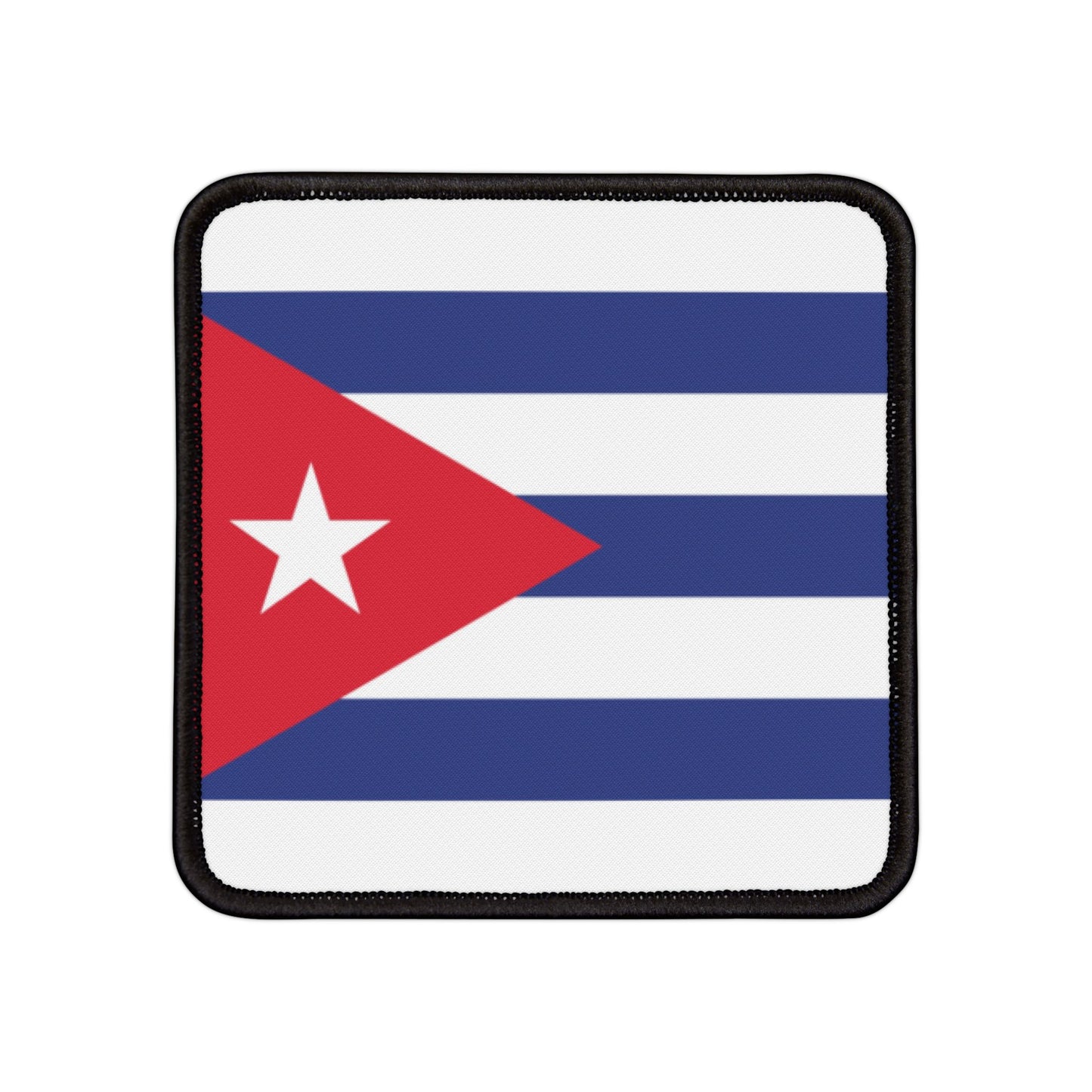 Flag Village Cuba Flag Embroidery Iron-On Patches