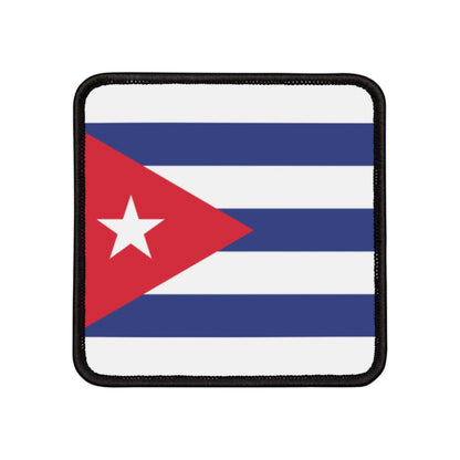 Flag Village Cuba Flag Embroidery Iron-On Patches