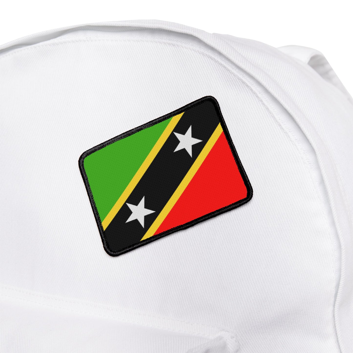Flag Village Saint Kitts And Nevis Flag Embroidery Iron-On Patches