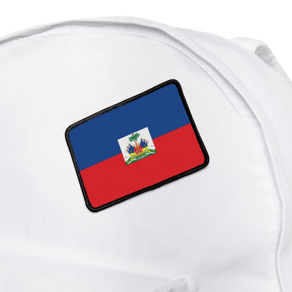 Flag Village Haiti Flag Embroidery Iron-On Patches
