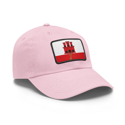 Flag Village Gibraltar Flag Hat Cap with Leather Patch