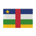 Flag Village Central African Republic Flag 18" x 12" / 36" x 24" / 60" x 36"