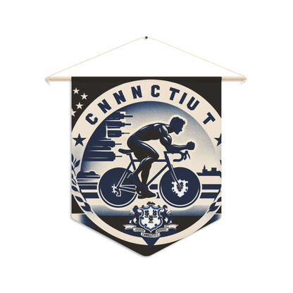 Flag Village Connecticut State Flag Pennant Sporting Home Wall decoration CT0002