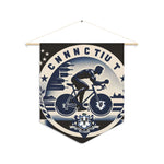 Flag Village Connecticut State Flag Pennant Sporting Home Wall decoration CT0002