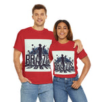 Flag Village Brazil Sporting Flag T-SHIRT Heavy Cotton Tee BRA0006