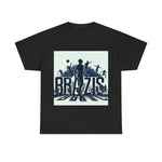 Flag Village Brazil Sporting Flag T-SHIRT Heavy Cotton Tee BRA0006