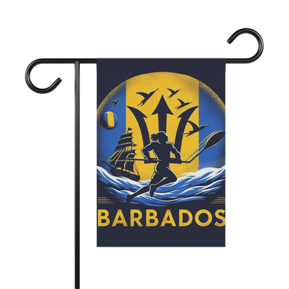 Flag Village Barbados Flag Sporting Garden & House Banner BRB0003