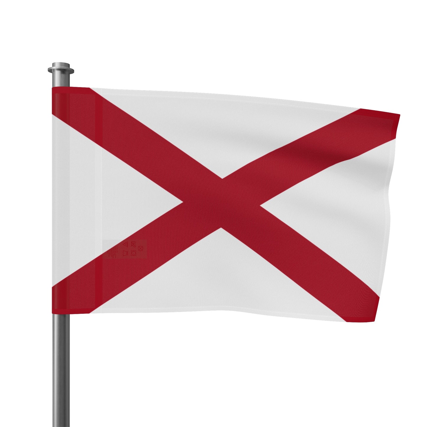 Flag Village USA Alabama State Flag 18" x 12" / 36" x 24" / 60" x 36"