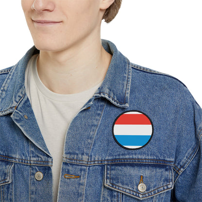 Flag Village Luxembourg Flag Embroidery Iron-On Patches