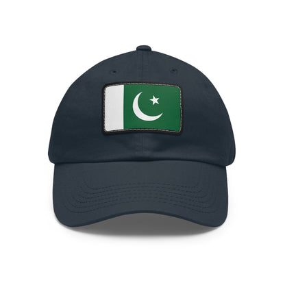 Flag Village Pakistan Flag Hat Cap with Leather Patch