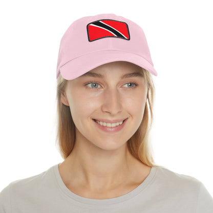 Flag Village Trinidad And Tobago Flag Hat Cap with Leather Patch