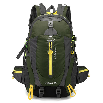 Flag Village New Outdoor Sports Backpack 40L Hiking Backpack Hiking Cross-country Package Hiking Backpack