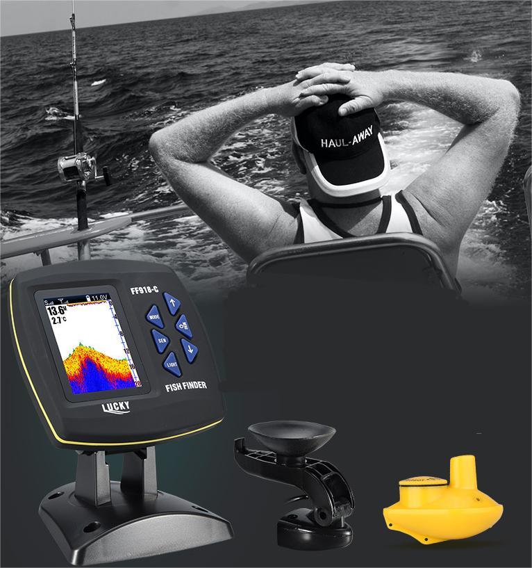 Flag Village Wireless Sonar Intelligent Muddy Water Vision Outdoor Fishing Gear Fish Finder
