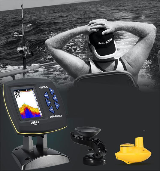 Flag Village Wireless Sonar Intelligent Muddy Water Vision Outdoor Fishing Gear Fish Finder