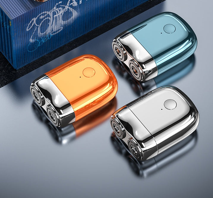 Flag Village Electric Shavers For Men Trend Men's USB Rechargeable Travel Mini Portable Razor Gift Box For Boyfriend's Beard Razor