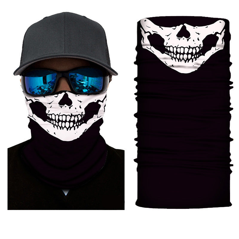 Flag Village Multifunctional Magic Headband Windproof Sunscreen Outdoor Cycling Mask