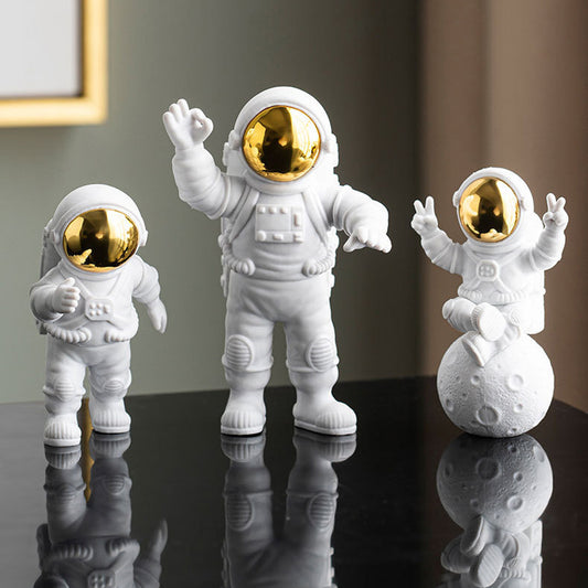 Flag Village Astronaut Astronaut Series Birthday Gift Box Set Ornament