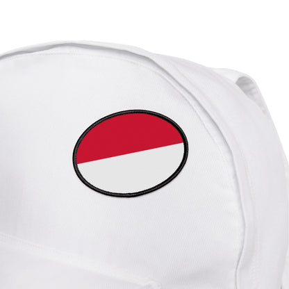 Flag Village Monaco Flag Embroidery Iron-On Patches