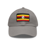 Flag Village Uganda Flag Hat Cap with Leather Patch