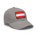 Flag Village Austria Flag Hat Cap with Leather Patch