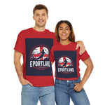 Flag Village England Sporting Flag T-SHIRT Heavy Cotton Tee GBR0003