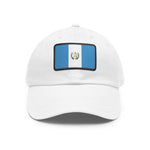 Flag Village Guatemala Flag Hat Cap with Leather Patch