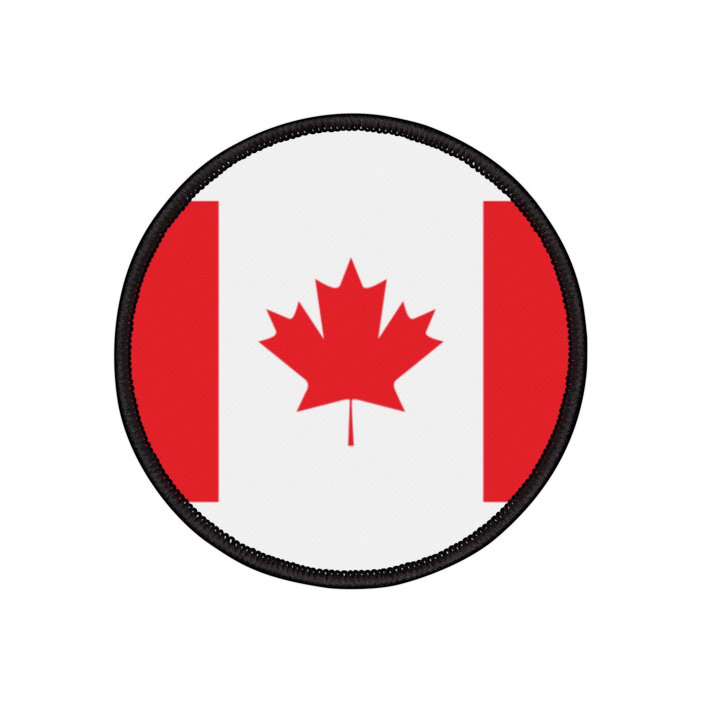 Flag Village Canada Flag Embroidery Iron-On Patches