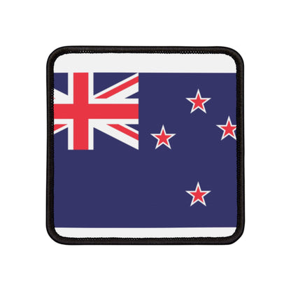 Flag Village New Zealand Flag Embroidery Iron-On Patches
