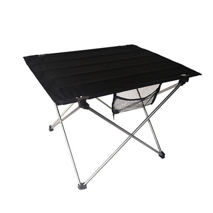 Flag Village Outdoor camping small folding table aviation light aluminum alloy portable picnic table