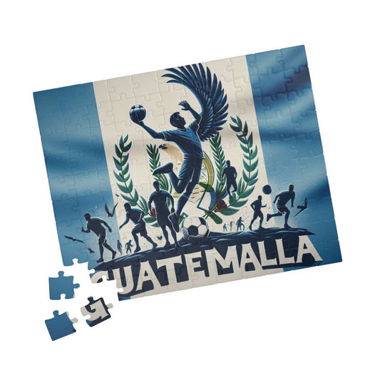 Flag Village Guatemala Sporting Flag Puzzle (110, 252, 520, 1014-piece) GTM0006
