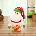 Flag Village Christmas Candy Jar Children Kids Storage Bottle Santa Bag Christmas Sweet Box Gift Chocolate Candy Box Natale Decorazioni