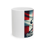 Flag Village Denmark Sporting Flag Ceramic Coffee Mug 11oz DNK0006