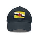 Flag Village Brunei Flag Hat Cap with Leather Patch