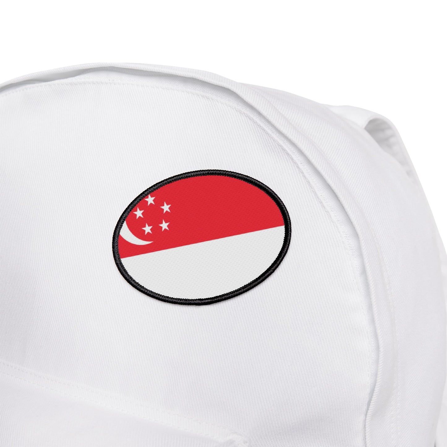 Flag Village Singapore Flag Embroidery Iron-On Patches