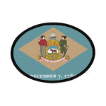 Flag Village Delaware State Flag Embroidery Iron-On Patches