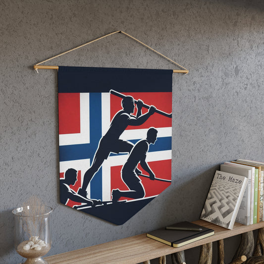 Flag Village Norway Flag Pennant Sporting Home Wall decoration NOR0001
